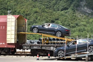火!貴陽鐵路物流中心汽車運輸量飆漲近3倍 國產進口大牌都靠它運貨