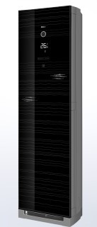 3匹物聯網寬帶無氟變頻柜式空調  KFR-72LW/61BBW21(琺瑯黑)