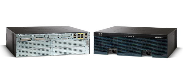 Cisco 3900 系列集成多業務路由器
